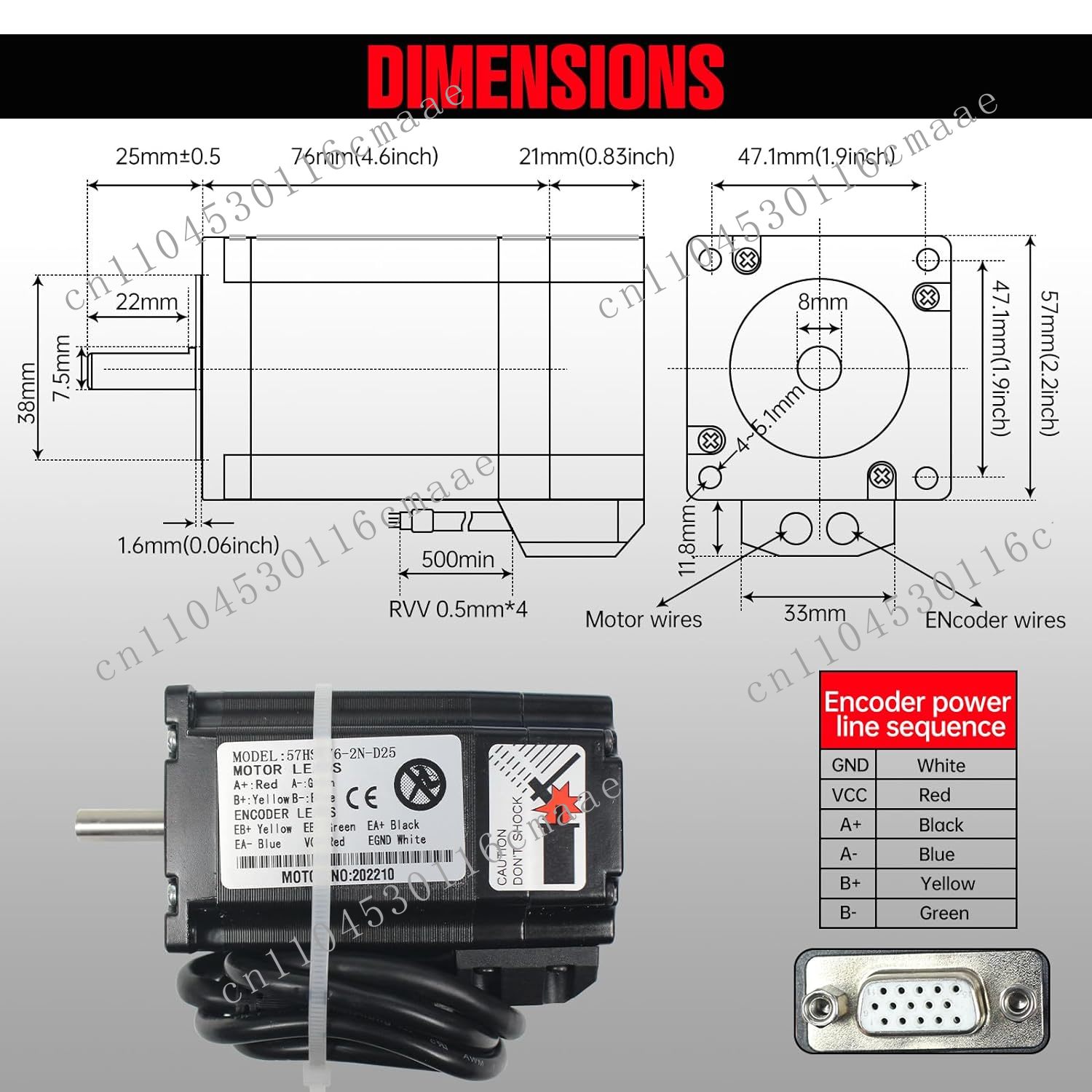 2N.m Nema23 Closed Loop Servo  - Nema 23 Closed Loop Stepper Motor Driver Kit recension och pris