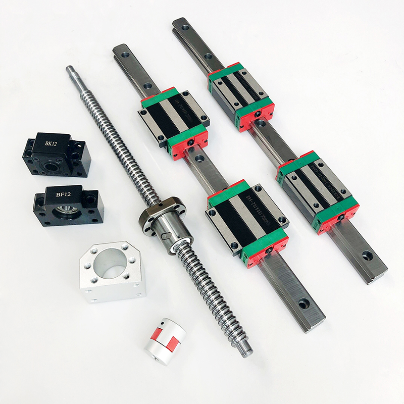 2 set HGR20 HGR15 Linear Guide - Hgr20 Linear Guide Rail Ballscrew Set recension och pris