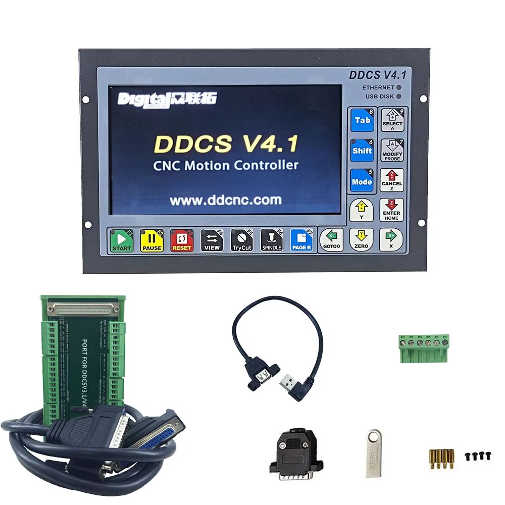 DDCS V4.1 Standalone Motion Co - Ddcs V4.1 4 Axis Cnc Offline Controller recension och pris