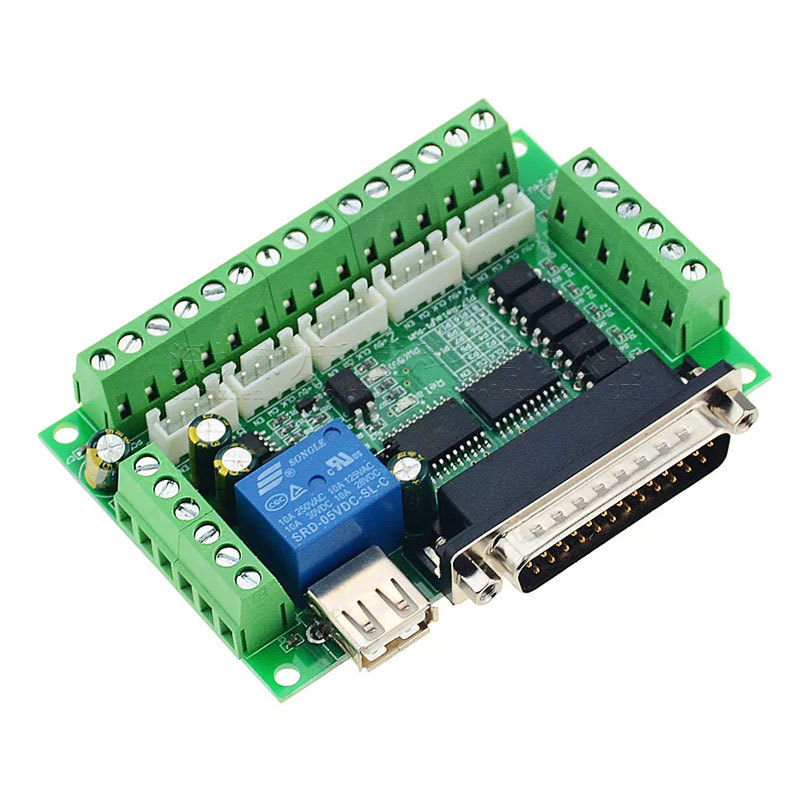 5 Axis CNC Interface Adapter B - 5 Axis Cnc Breakout Board Interface Mach3 recension och pris